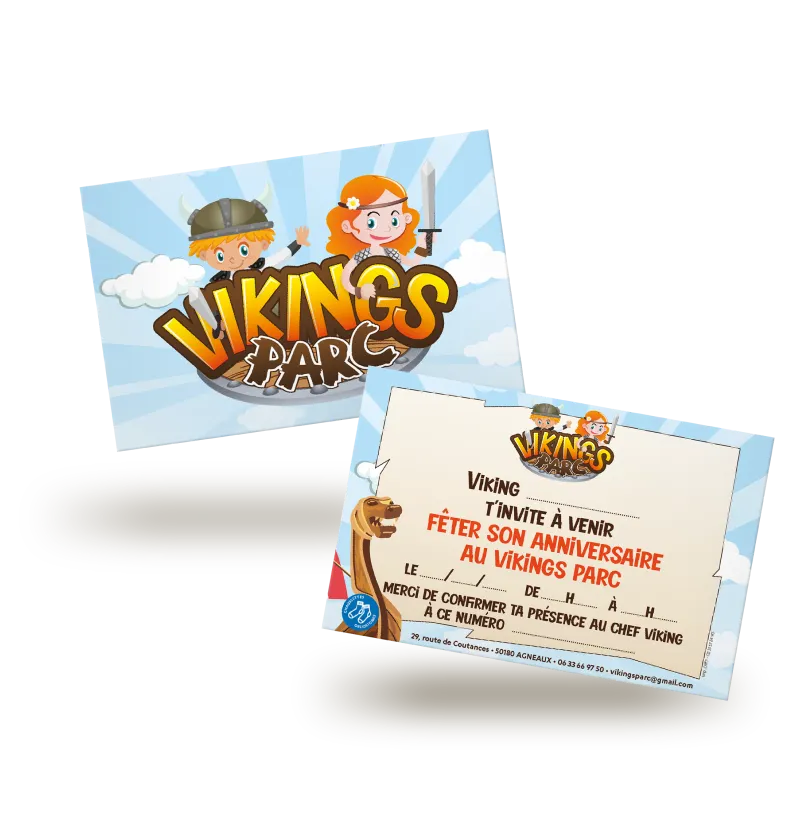Carte-cadeau Vikings Parc