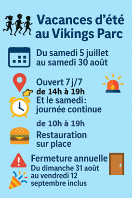 affiche horaire été
